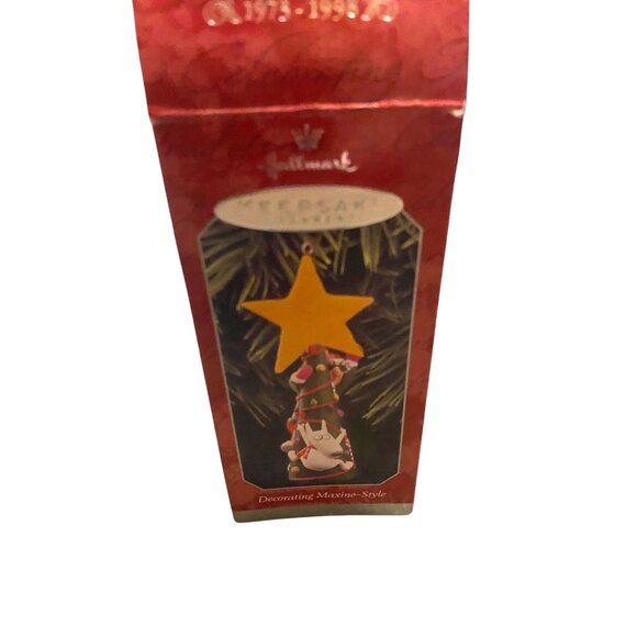 Vtg 1998 Hallmark Maxine Floyd Im Dreaming Of A Whiny Christmas Keepsake Ornamen - Picture 6 of 7